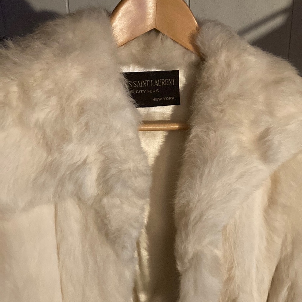 A fur coat